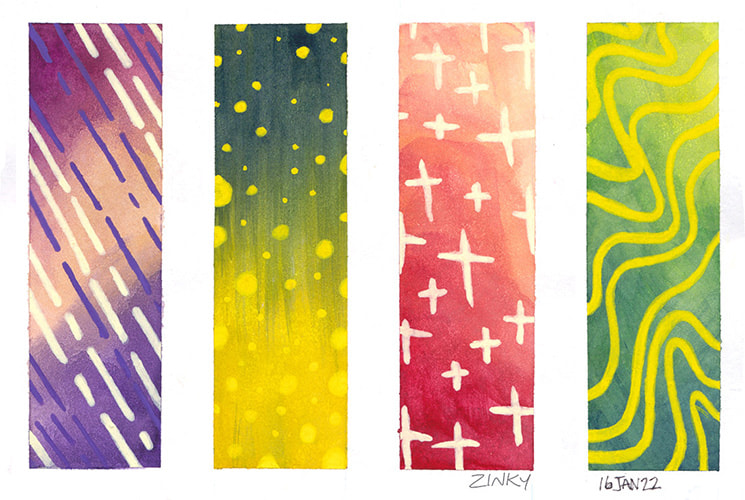 colour/pattern experiments